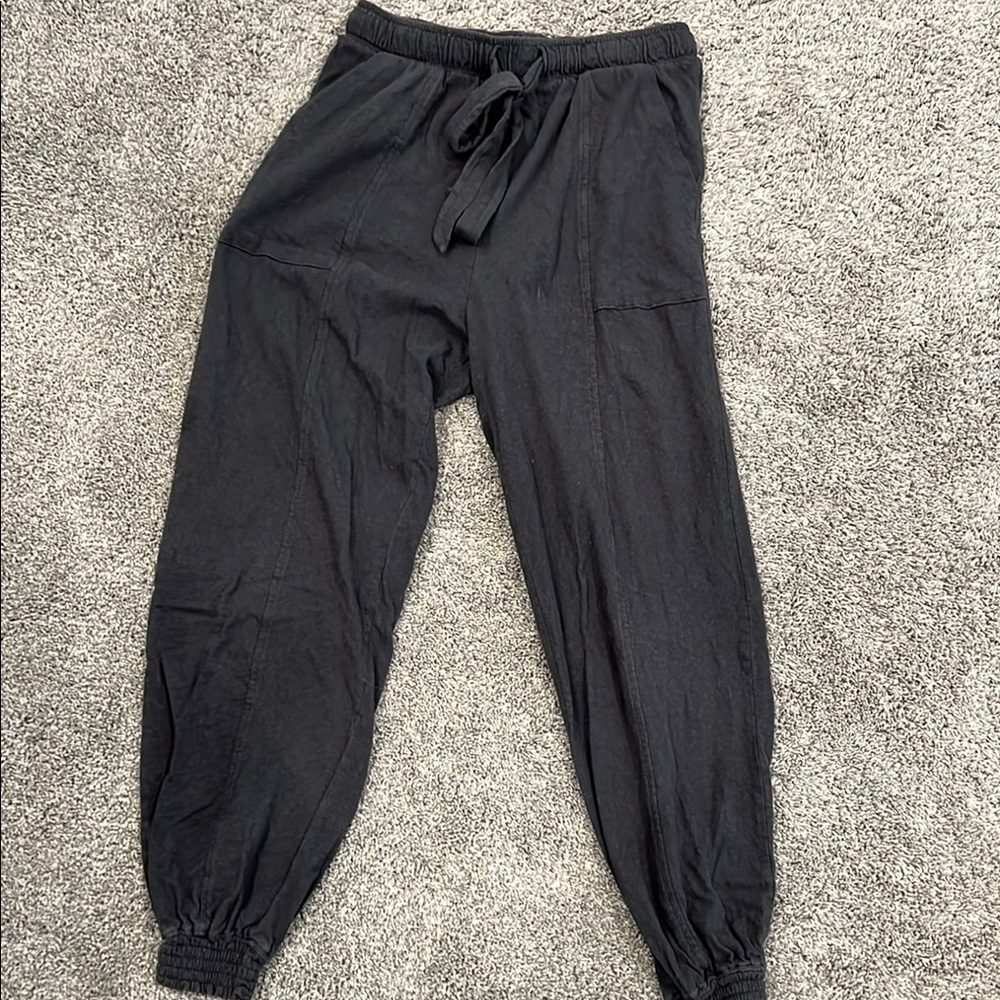 Aerie Black Track Pants